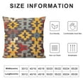 thumbnail image 5 of Nawypu  Set of Kilim Cushion Cover Jute Ethnic Pillow Boho Hand Shams Hippie Indian Throw Art, 5 of 5