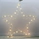 thumbnail image 1 of Lámpara LED con forma de estrella 8 modos marco de metal con mando a distancia regalos creativos de Navidad, 1 of 9