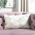 thumbnail image 2 of Safavieh Metallic Scale Cowhide Geometric Pillow, 2 of 4