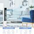 thumbnail image 6 of HOMCOM 42" Oscillating Air Cooler for Home with Timer 3-In-1 Evaporative Ice Cooling Tower Fan Humidifier with 3 Modes 3 Speeds LED Display Remote, 6 of 8