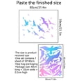 thumbnail image 3 of Godderr Luminous Rainbow Wall Stickers Bedroom Living Room Luminous Decorative Stickers, 3 of 5