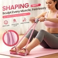 thumbnail image 2 of Pedal Resistance Bands with Handles, 4 Tube Foot Pedal Exercise Band for Sit-Ups, Stretching, Arm, Waist & Leg Home Workouts, 2 of 7