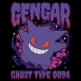 thumbnail image 2 of Juniors Pokemon Ghost Type Gengar T Shirt, 2 of 3
