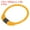 Orange, variant on Uxcell Bike Lock Cable, Resettable Combination Security Cable Lock Self Coiling Cable Lock Bike Bicycle Lock Combination Lock Black
