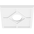 thumbnail image 2 of 16"OD x 5"ID x 5 1/2"C x 1"P Embry Architectural Grade PVC Contemporary Ceiling Medallion, 2 of 11