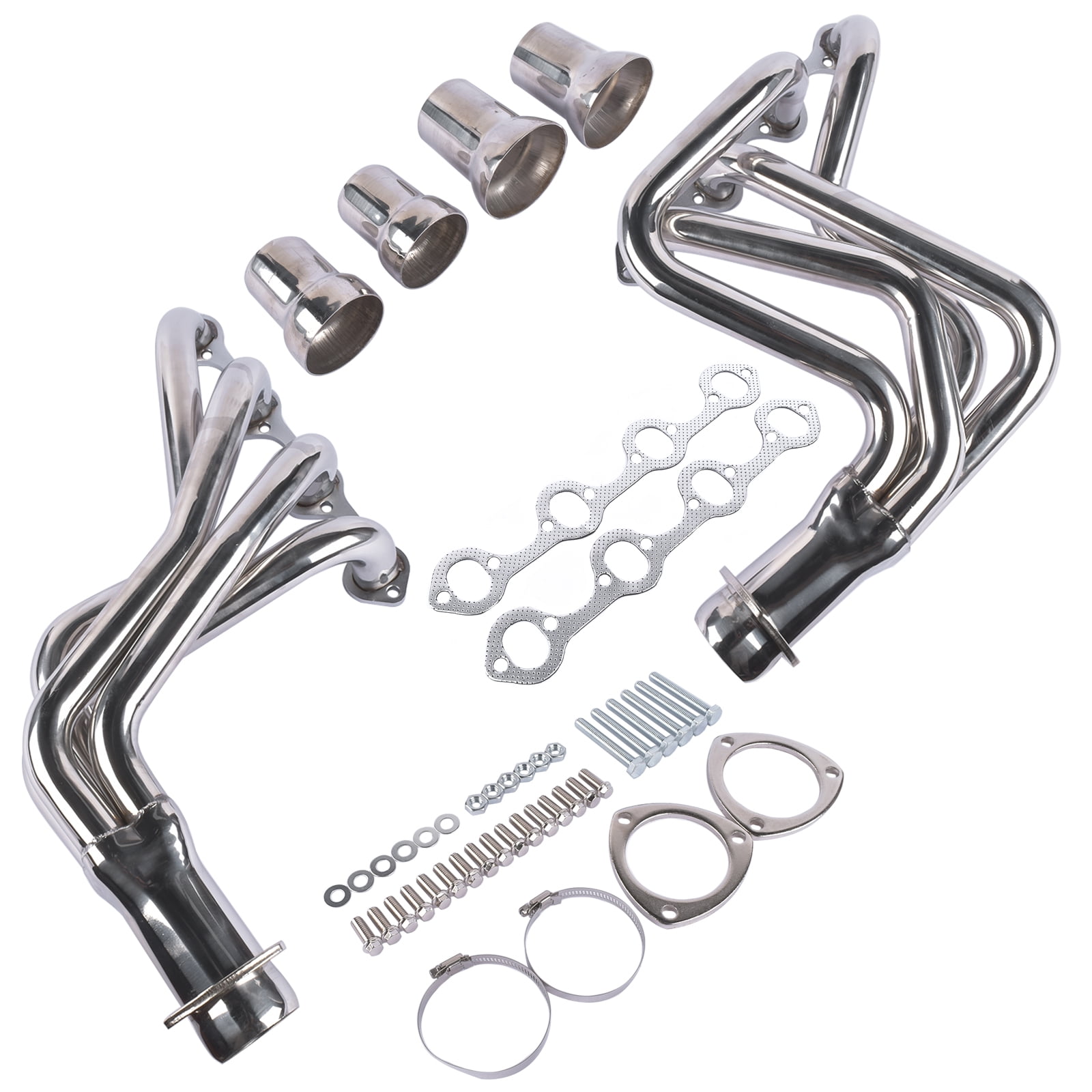 Mustrod For 1969-1979 Ford F-100 RWD 302W 5.0L V8 Exhaust Manifold Headers Stainless Steel w Gaskets
