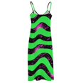 thumbnail image 5 of Animal Print Patterns Design Sleeveless Dress Woman Fashion Long Dresses Women's Summer Suit Dress 2025, 5 of 7