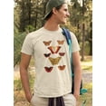 thumbnail image 2 of Butterflies Displayed. I T-Shirt Men -Vision Studio Designs, Male Small, 2 of 4
