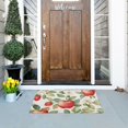 thumbnail image 5 of Yayeee Doormat for Indoor Entrance 32" x 20" Non Slippery Floor Rug, Beige Apple Pattern, 5 of 8