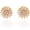 Spinning Gold, variant on Spinning Sunflower Fidget Earring for Women, Sparkly Rhinestone Sunflower Mood Flowers Anxiety Stud Earrings Statement Worry Relieving Jewelry Gift Accessories 2025