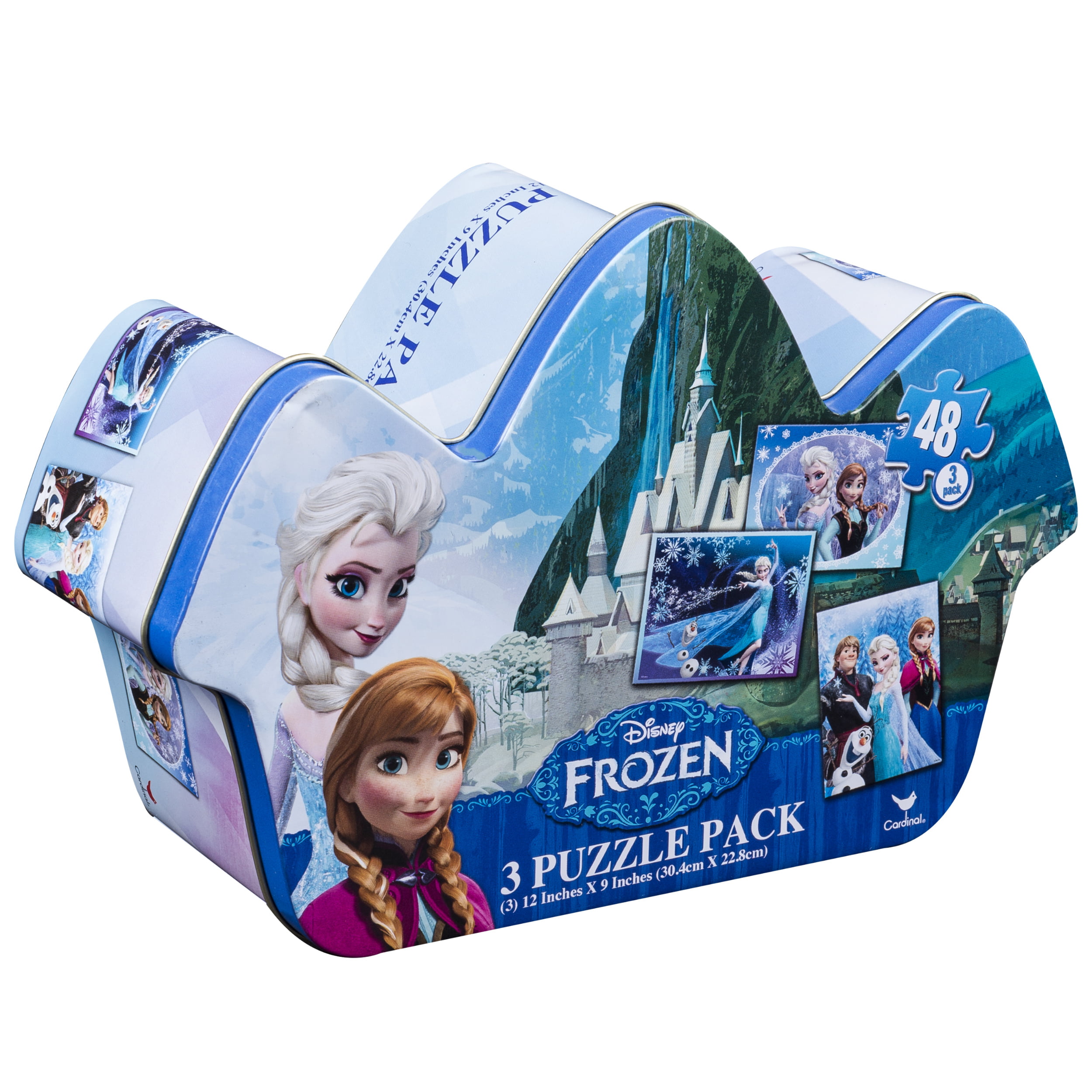 Frozen-Anna & Elsa 48 Piece Disney Puzzle`15 Inches X 12 1/2 Inches New>Free 2US 