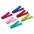 thumbnail image 1 of Unique Bargains Bandes de Serviette, Lot de 6 Sangles de Serviette de Plage Extensibles et Coupe-Vent pour Chaises de Croisière Piscine, Multicolore, 1 of 6