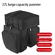 thumbnail image 4 of Eigraketly Bolsa para asiento trasero de bicicleta, resistente al desgarro, resistente al agua, bolsa para sillín de viaje, portaequipajes 3 en 1, Ciclismo Negro Eigraketly  OD027442-01, 4 of 6