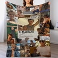 thumbnail image 2 of Blanket Air Conditioning Blanket Super Soft Travel Outdoor Flannel Blanket Fashion Personalized Gift Office Sofa Blanket Merch.70 x80, Style, 2 of 5