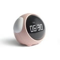 thumbnail image 1 of Bonito reloj despertador digital para niños, reloj de entrenamiento para dormir pantalla LED Abody Rosa, 1 of 7