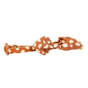 Vibrant Life Brown Fawn Dot Dog Collar, Size Medium