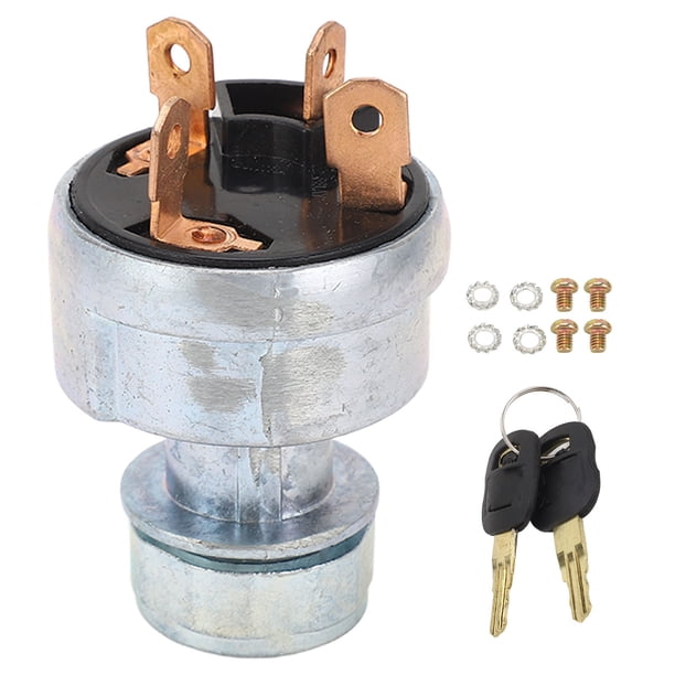 Interruptor De Arranque De Encendido De Excavadora Interruptor De Llave De Arranque De Encendido 9G 7641 Para Caterpillar E320C D250E D300E Adopta Cuerpo De Aleación De Zinc, Conexión Interna De Termi