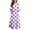 Purple, variant on Bxsruta Girls Casual Tiered Maxi Dress with Side Pockets and Flared Cuff Sleeves Loose Fit Soft Stretchy Knit Fabric Daily Outfit for Outdoor Vacation and Home Wear