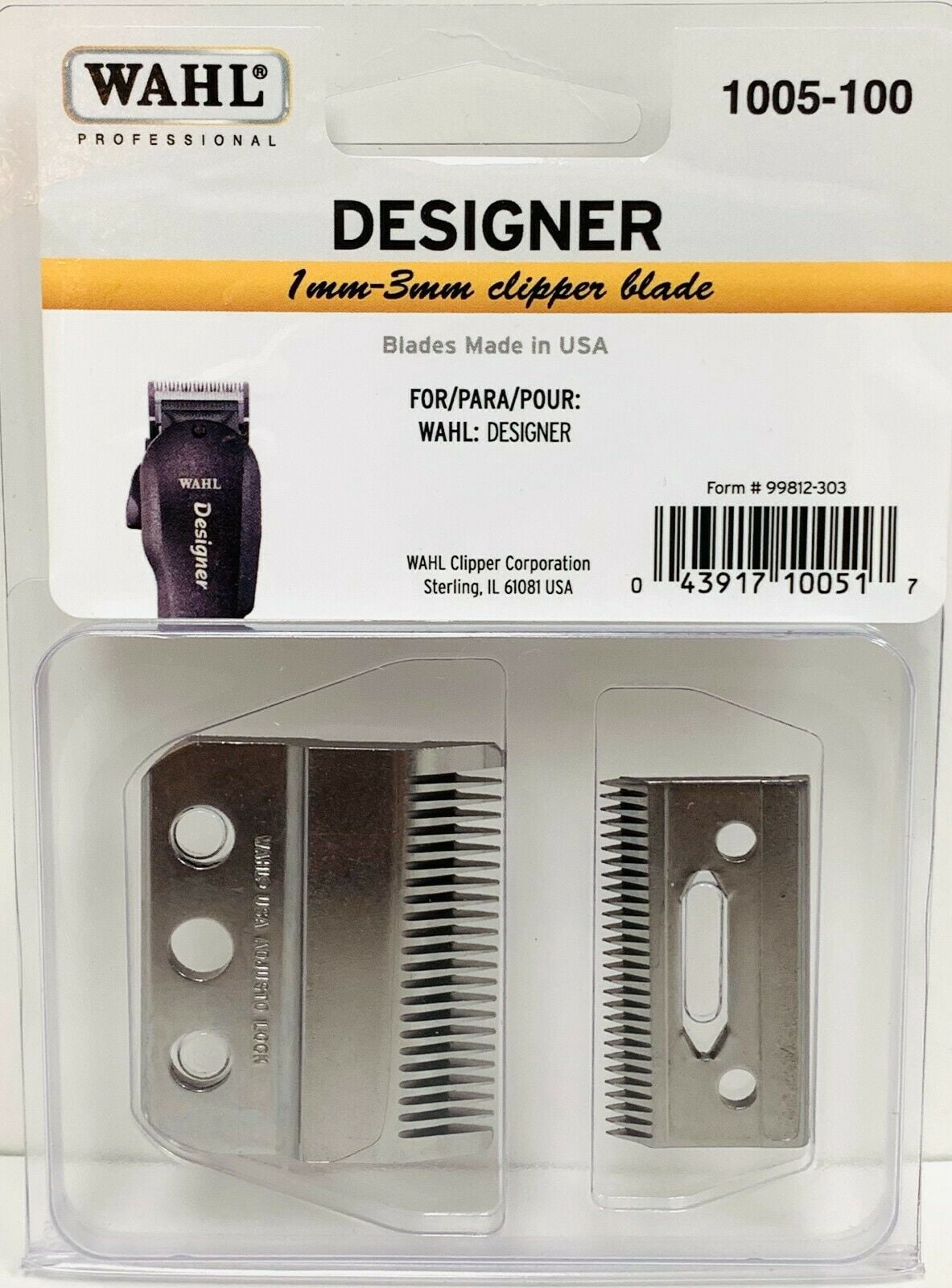 wahl model ppl blades