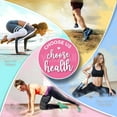 thumbnail image 4 of Yes4All 24inch Exercise Foam Roller EVA Pink, 4 of 7