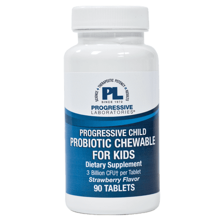 Progressive Labs, Probiotic Chewable for Kids, 90 Chewables