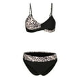 thumbnail image 5 of Teissuly Women's Two Piece Set Swimsuits Leopard Print Swimwear Beachwear, 5 of 5