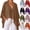 Army Green, variant on V Neck Capelet Batwing Sleeve Bow Knot Oversized Ruffled Hem Shawl Elegant Casual Loose Lightweight Tops Blue S