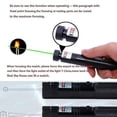 thumbnail image 4 of Hochleistungs-Laserpointer Einstellbarer Fokus 303 Grünes Laserpointerlicht Außenvisier, 4 of 5
