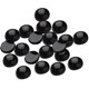 thumbnail image 2 of 20 piezas de cabujones de piedras naturales BLESIY DIY Flatback Cabochon Stones Suministros de Negro, 2 of 5