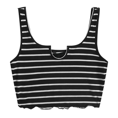 

Pajama Top Women s Short Printed Top Vest Navel Camisole Fashion Tank Halter Top Women s Blouse Sleeveless Tee Women Pajamas Women Apparel Women Tops