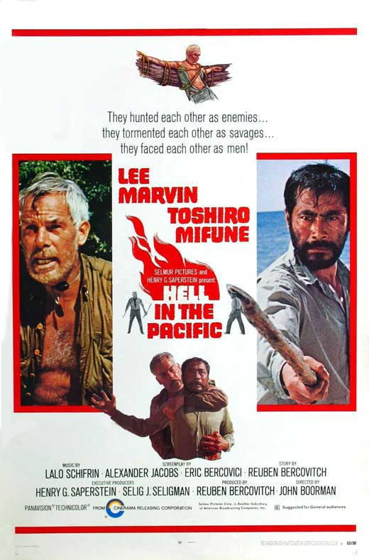 Hell In the Pacific - movie POSTER (Style B) (11" x 17") (1969) -  Walmart.com
