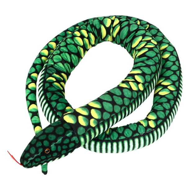 NUOLUX Snake Stuffed Plushanimal Realistic Giant Animalsboa Constrictor ...