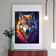 thumbnail image 2 of Diamond Art Kits for Adults - 5d Acrylic Wolf Vivid Glow Artistry Diamond Painting for Adults, Diamond Art for Adults Beginners, Diamond Painting Kits for Adults for Home Wall Decor, 2 of 7