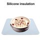 thumbnail image 3 of Salvamanteles grande de silicona, 2 uds., platos calientes/soporte para ollas resistente al calor, 3 of 5
