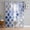 Blue, variant on Blue Morocco Semi Sheer Curtains 72 Inch Length 2 Panels Set, Vintage Graffiti Paint Art Boho Dappled Sheer Kitchen Curtain Privacy Voile Window Curtain for Living Room Bedroom Rod Pocket Drapes