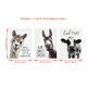 thumbnail image 5 of 3pcs Farmhouse Bathroom Wall Art - Llama, Cow, and Donkey Signs for Farmhouse Decor - No Frame Needed, 5 of 5