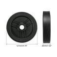thumbnail image 2 of Unique Bargains Roue Universelle de Compresseur d'Air 4.76 'avec Trou 0.65', Noir, 2 of 5