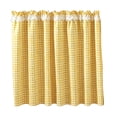 thumbnail image 2 of Feledorashia Cabinet Curtain, Short Cupboard Cover, Decorative Privacy Panel for Open Shelving Kitchen Cabinet Utility Nook and Storage Area, Soft Fabric Panel with Gathered Top Edge and Hooks, 2 of 7