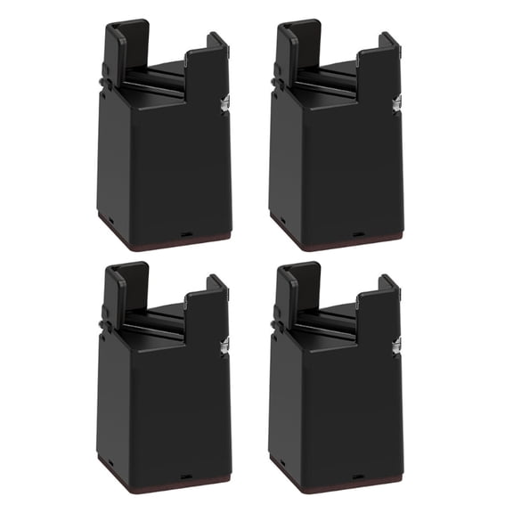 4Pcs Heavy Duty Chair Sofa Table Raiser Adjustable Chair Risers Enduring