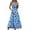 Light Blue, variant on Drses Women Summer Dresses Casual Sleeveless Maxi Dresses Cute Floral Long Dress Wedding Guest Dress