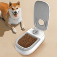 thumbnail image 2 of Pet Automatic Timing Feeder Detachable Auto Dog Dry Food Dispenser Food Feeder Timed for Cats Dogs, Gray, 2 of 6