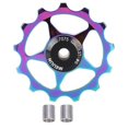 thumbnail image 1 of Mountain Bike Aluminium Alloy Rear Derailleur Pulley Bearing Guide Pulley Bicycle Cycling Accessorycolorful-13T, 1 of 4