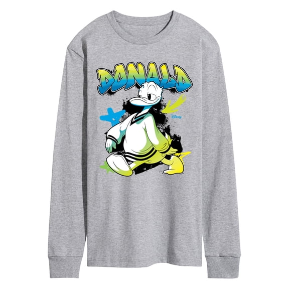 Disney - Donald Duck - Men's Long Sleeve Graphic T-Shirt