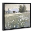 thumbnail image 4 of Stupell Industries Peaceful Farm Pasture Landscape Painting Black Floater Framed Canvas Art Print Wall Art, 31 x 25, 4 of 10