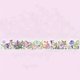 thumbnail image 3 of 1pc/pack Fresh Plants Flowers Masking Washi Tape Vintage Rose Decorative Adhesive Tape Diy Scrapbooking Sticker Label Stationery 30MM*118.11inch, 3 of 5