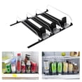 thumbnail image 3 of BIMZUC Adjustable Rainproof Fridge Soda Can Organizer – Self‑Pushing, Curved Spring Design, Fits 12‑17oz Cans & Bottles, Easy Install & Clean, 3 of 6
