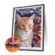 thumbnail image 2 of Cuadros Decorativos Kit de diamantes de imitación de taladro redondo completo de gato Multicolor DIY de pintura de diamante (NH613) Sywqhk Nuevos Originales, 2 of 9