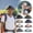 E, variant on Leeye Double Fan Sun Hat, Wide Brim Solar Hat with 2 Rechargeable Fans, Dual Cooling Cap for Outdoor Fishing, 0.85lb