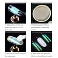 thumbnail image 5 of Pearl Chrome Nail Powder, Iridescent Aurora Mermaid Chrome Pearl Nail Glitter Powder holographic nail art decoration powder, Nail Chameleon Powder Metallic Mirror Effect, 5 of 9