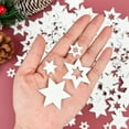 thumbnail image 3 of 100pcs white hexagonal wood chip set, 3 of 5